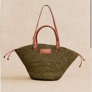 SEZANE JUSTINE BASKET BAG - new